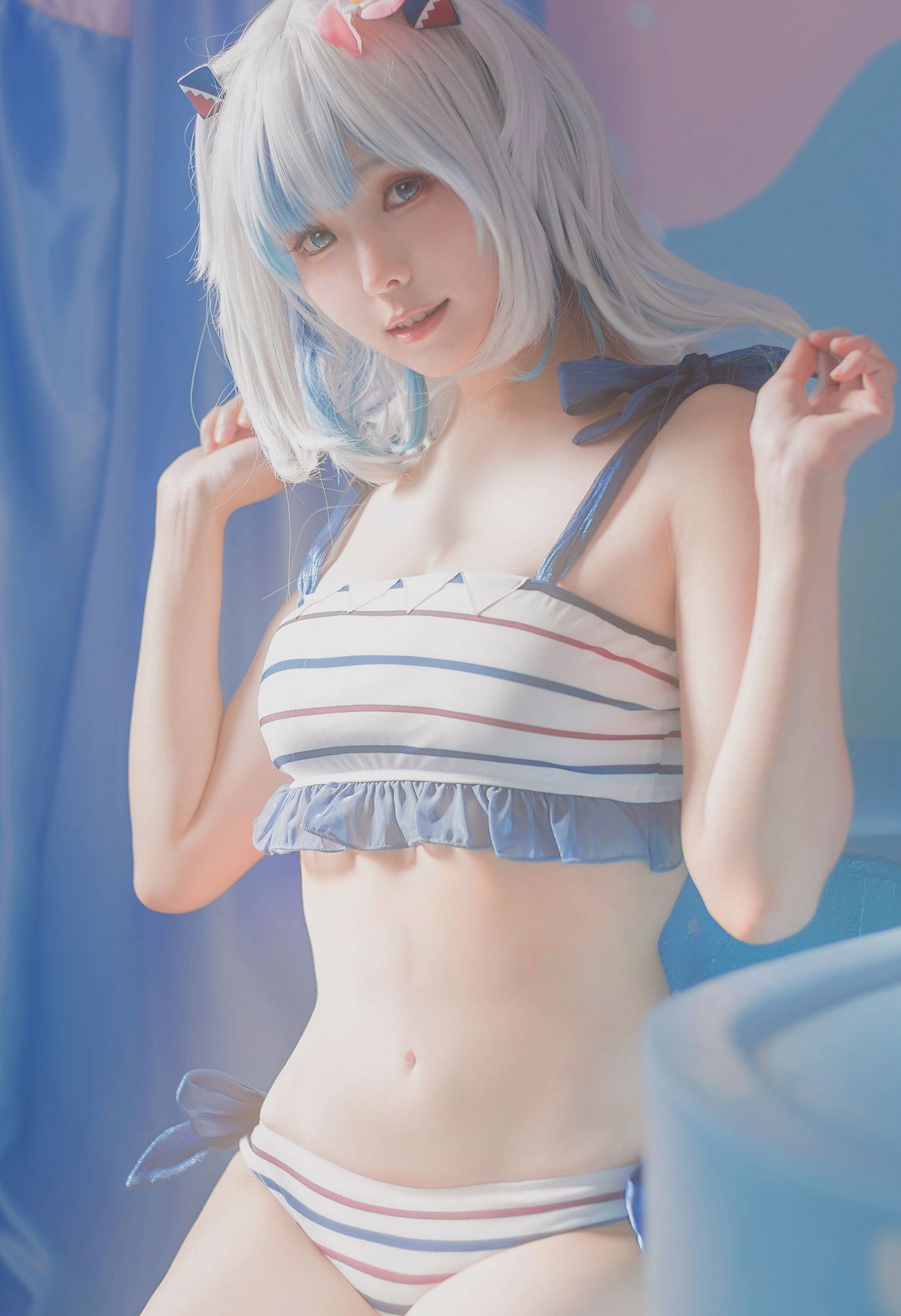 Gawr (ElyEE) Swimsuit ͼ Ely_eee Ʒģ Gura coserӰ P.1 