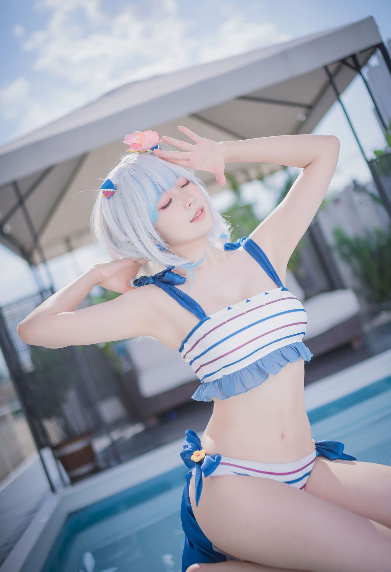 Gawr (ElyEE) Swimsuit ͼ Ely_eee Ʒģ Gura coserӰ P.1 